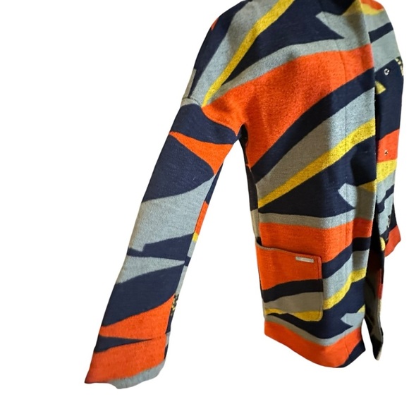 GOLDI Multi Color, Long Sleeve, Jacket Coat sz XS - Picture 5 of 16